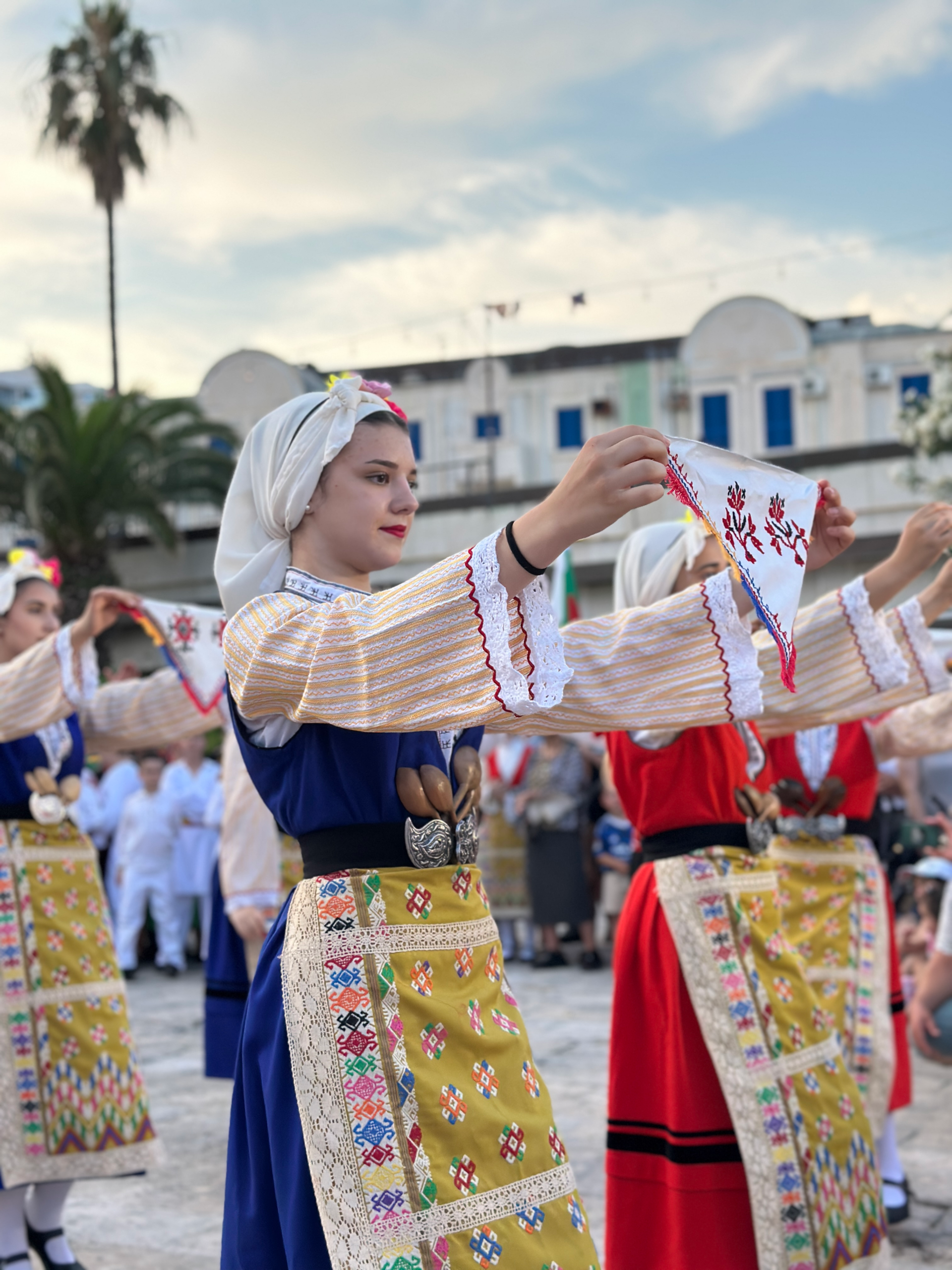 Folklore group at the WOFA Festival in Budva Montenegro