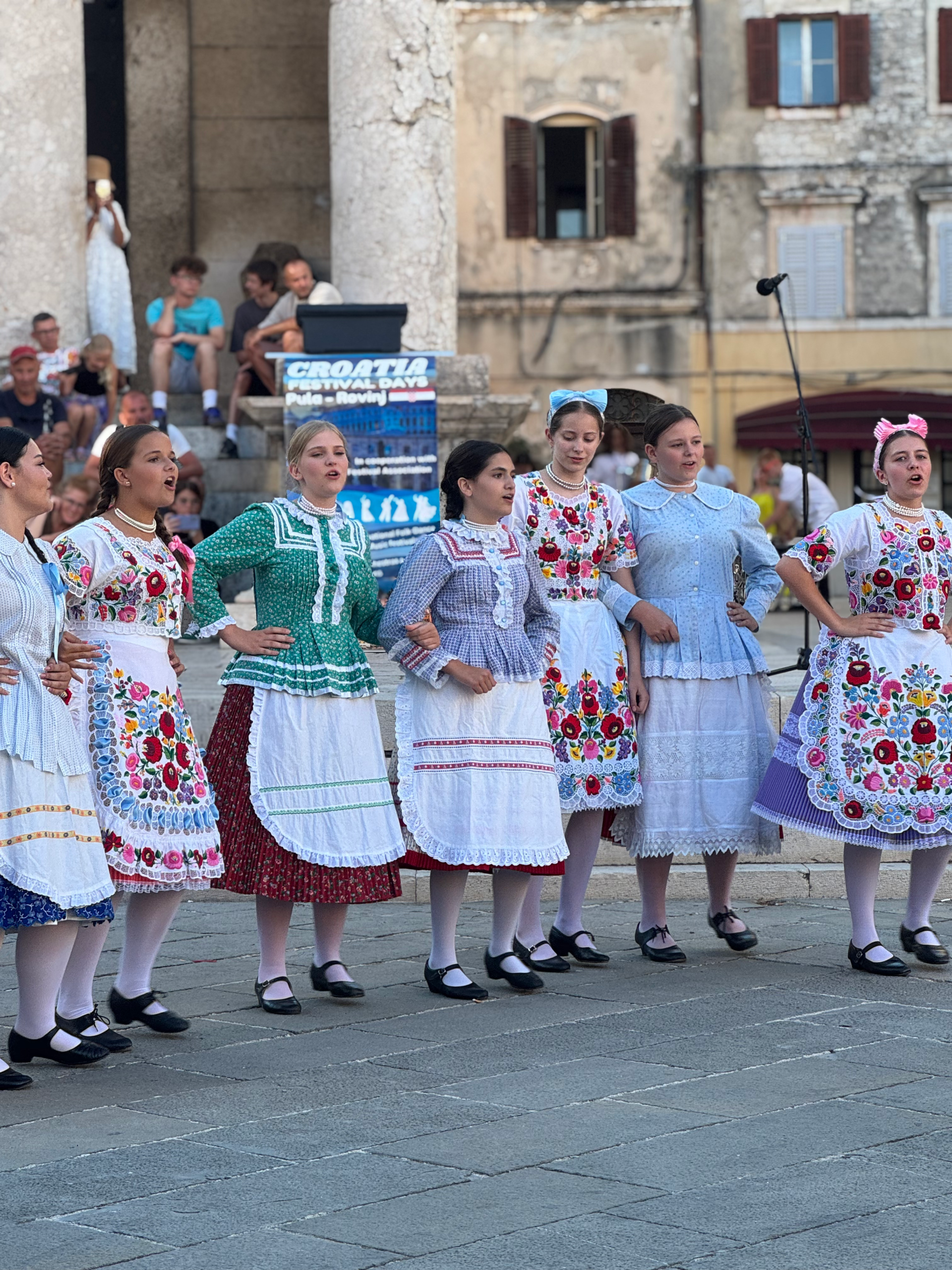 Group at the WOFA Festival in Pula Croatia