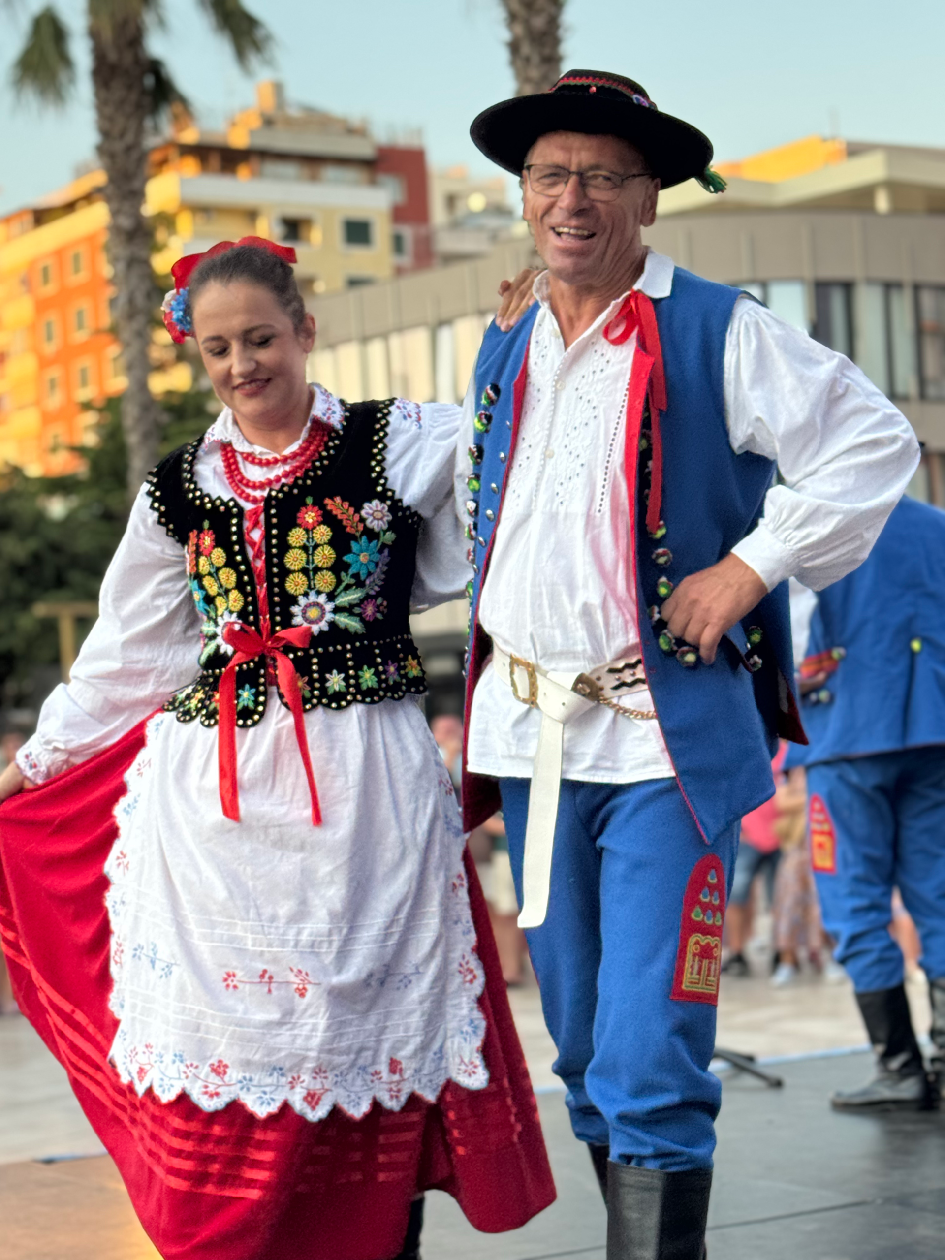 Folk group at the WOFA Festival in Durres